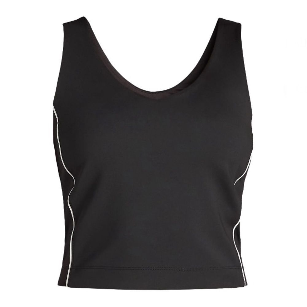 Women's Active Sports Piped Bra Tank Top & Leggings 2-Piece Size L - Picture 7 of 14